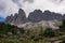 View of the Geisler, Dolomites.