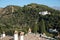 View of Generalife from AlbaicÃ­n in Granada Spain at Sunset