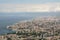 View of Genoa from Mount Fasce. Genova. Liguria. Italy