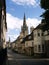 A view of the Georgian town of Stamford, Lincolnshire, England