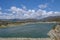 View of Germasogeia Dam in Cyprus