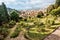 View from Giardino delle Rose to the city of Florence, Tuscany,