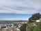 View from Gibraltar rock, Gibraltar and Spain, andalucia