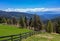 View from Giogo di Meltina to the Dolomites