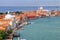 View of Giudecca Island in Venice, Italy
