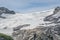 View of the glacier near the Totenkopf