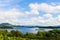 The view from Glen Striddle hill to Loch Lomond, Scotland, UK