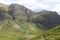 View of Glencoe Pass in Scotland