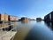 A view of Gloucester Docks