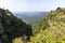 View at God`s window, blyde river canyon at morning