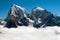 View from Gokyo Ri to Arakam Tse, Cholatse and Tabuche Peak