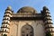 The view of Gol Gumbaz of Bijapur. The tomb, located in Bijapur Vijayapura, Karnataka