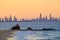 View of Gold Coast high rise buildings from Currumbin