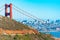 View of The Golden Gate Bridge in San Francisco, USA