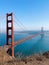 a view of the golden gate bridge, which leads to a scenic view of san