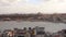 View on the Golden Horn and Blue Mosque, Hagia Sophia and TopkapÄ± Palace in Istanbul