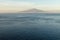 View of Golf of Naploes (Golfo di Napoli) with Vesuvius mounting