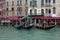 A view from the gondola in Venice