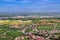 View from Gottweig Abbey hill, Austria