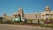 View of Government office building Suvarna Vidhana Soudha in sunny day.