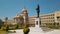 View of Government office building Suvarna Vidhana Soudha in sunny day.