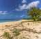 A view from Governors beach towards Norman Saunders beach on Grand Turk