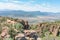 View of Graaff Reinet seen from the Valley of Desolation