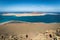 View of Graciosa Island from Mirador del Rio, Lanzarote Island,