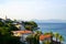 View of Gradac town located on the coast of Adriatic sea,Croatia, Europe.