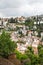 View of Granada from Alhambra complex