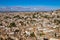 View of Granada old city from tower of Alhambra Palace, Granada, Spain