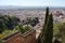 View of Granada From the Top of Alcazaba Fortress