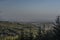 View from Granatnik observation tower near Zlata Koruna village