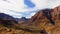 View of grand canyon cliffs