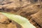 View of grand canyon cliffs and colorado river