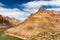 View of grand canyon cliffs and colorado river