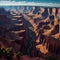 View of the Grand Canyon from the Dead Horse Point, generative ai