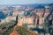 View of Grand Canyon from Point Imperial on North Rim.