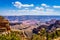 View of the Grand Canyon at the Walhalla Overlook on the North Rim of the Grand Canyon