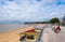 View on the Grande Plage and Fort Vauban in Fouras-les-Bains, Charente-Maritime, France