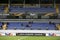 View of the grandstand in UEFA Europa League game between Qabala