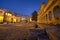 View of Granfonte baroque fountain, Leonforte