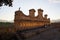 View of Granfonte, baroque fountain in Leonforte