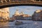 View on Grant Canal with baroque church Santa Maria della Salute, Venice, Italy