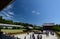 View from the Great Buddha Hall. Todaiji buddhist temple. Nara. Japan