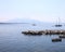 The view on the great Mount Vesuvius, Italy.