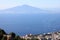 The view on the great Mount Vesuvius, Naples, Italy.