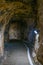 view of the great siege tunnel in gibraltar...IMAGE