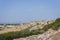 View from Greek Theatre of Syracuse, landscape, Sicily, Italy