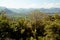 View of green mountainous landscape